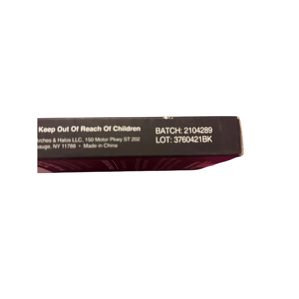 Arches & Halos Tri-Fold Brow‎ Razor 2 Pack Black Professional Grooming 1011-01